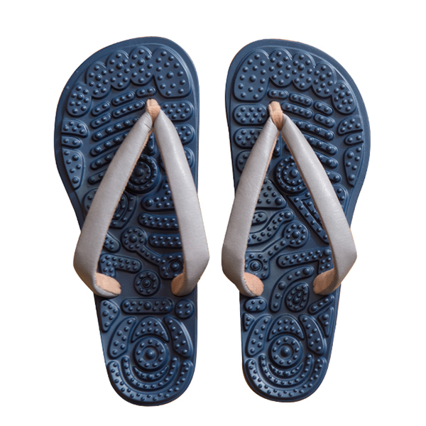 雪駄 ルーム雪駄 合皮花緒グレー【ユニセックス】|H160